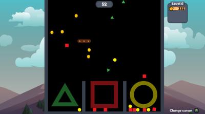 Screenshot of Super Shape Cascade