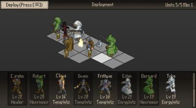 Screenshot of Tactics V: Obsidian Brigade