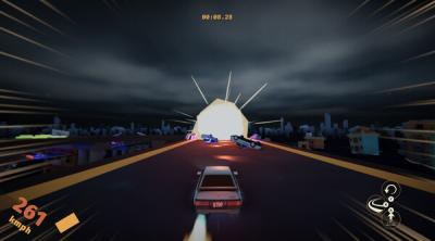 Screenshot of Tails Noir: Rebel Rush