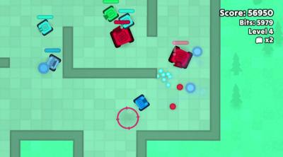 Screenshot of Tankbot Battle