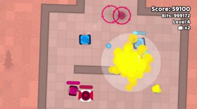 Screenshot of Tankbot Battle