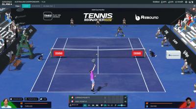 Capture d'écran de Tennis Manager 2021
