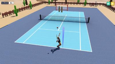 Screenshot of Toonie Tennis