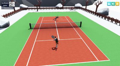 Screenshot of Toonie Tennis