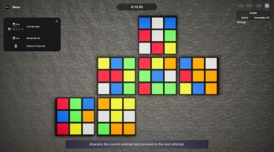Capture d'écran de Unfolded Cube