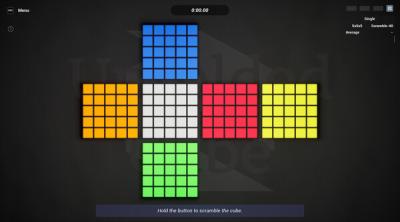 Screenshot of Unfolded Cube