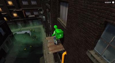 Screenshot of Unicycle Pizza Time!