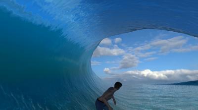 Screenshot of Virtual Surfing