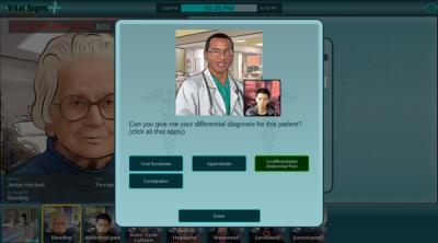 Screenshot of Vital Signs: Emergency Department