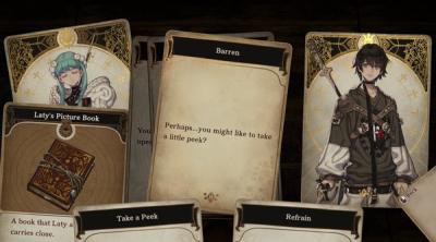 Screenshot of Voice of Cards: The Forsaken Maiden