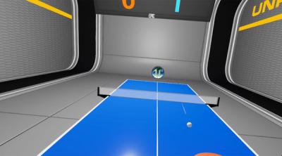 Screenshot of VR table tennis Ping pong