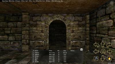 Screenshot of Wizardry: The Five Ordeals - The Absence of Misericordia